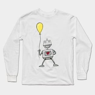 Heart and Balloon Long Sleeve T-Shirt